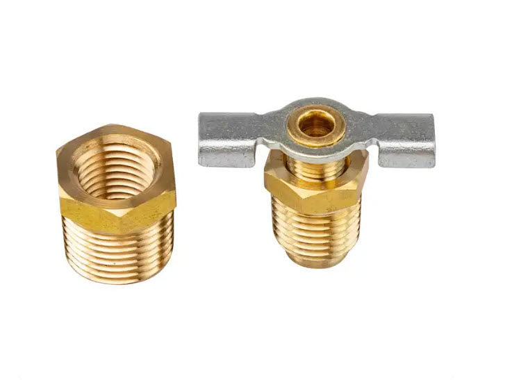 RV Pro RVP073000 - Water Heater Drain Valve 1/2 Inch for RV Caravans Camper Brass Valve