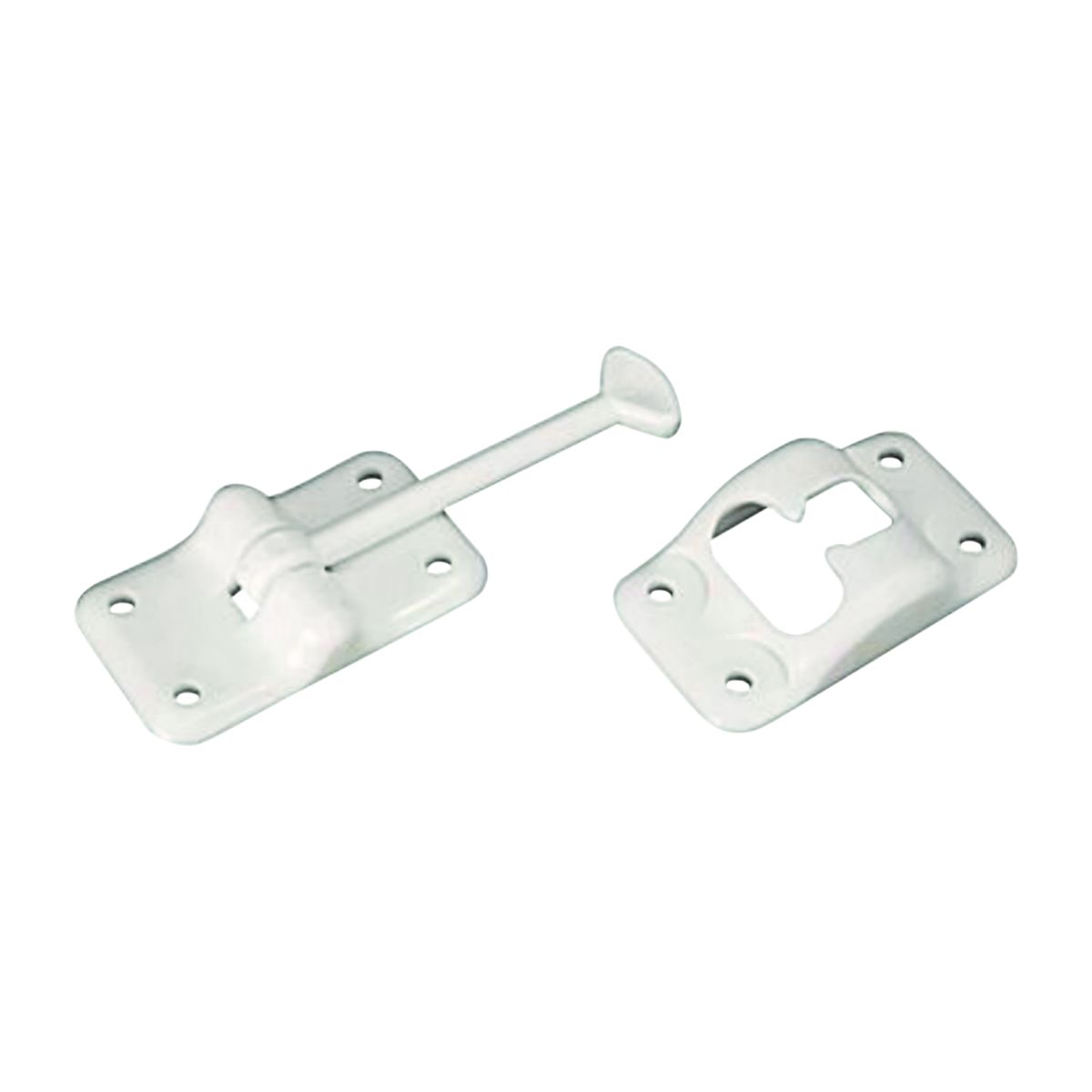 RV PRO T-STYLE DOOR HOLDER 4" WHITE