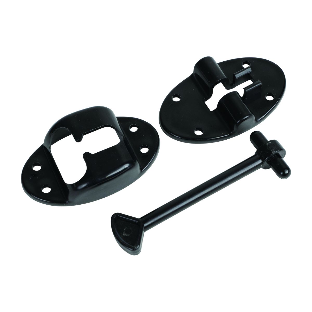 RV PRO T-STYLE DOOR HOLDER 4" BLACK