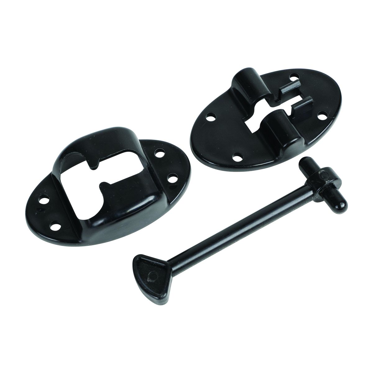 RV PRO T-STYLE DOOR HOLDER 8" BLACK