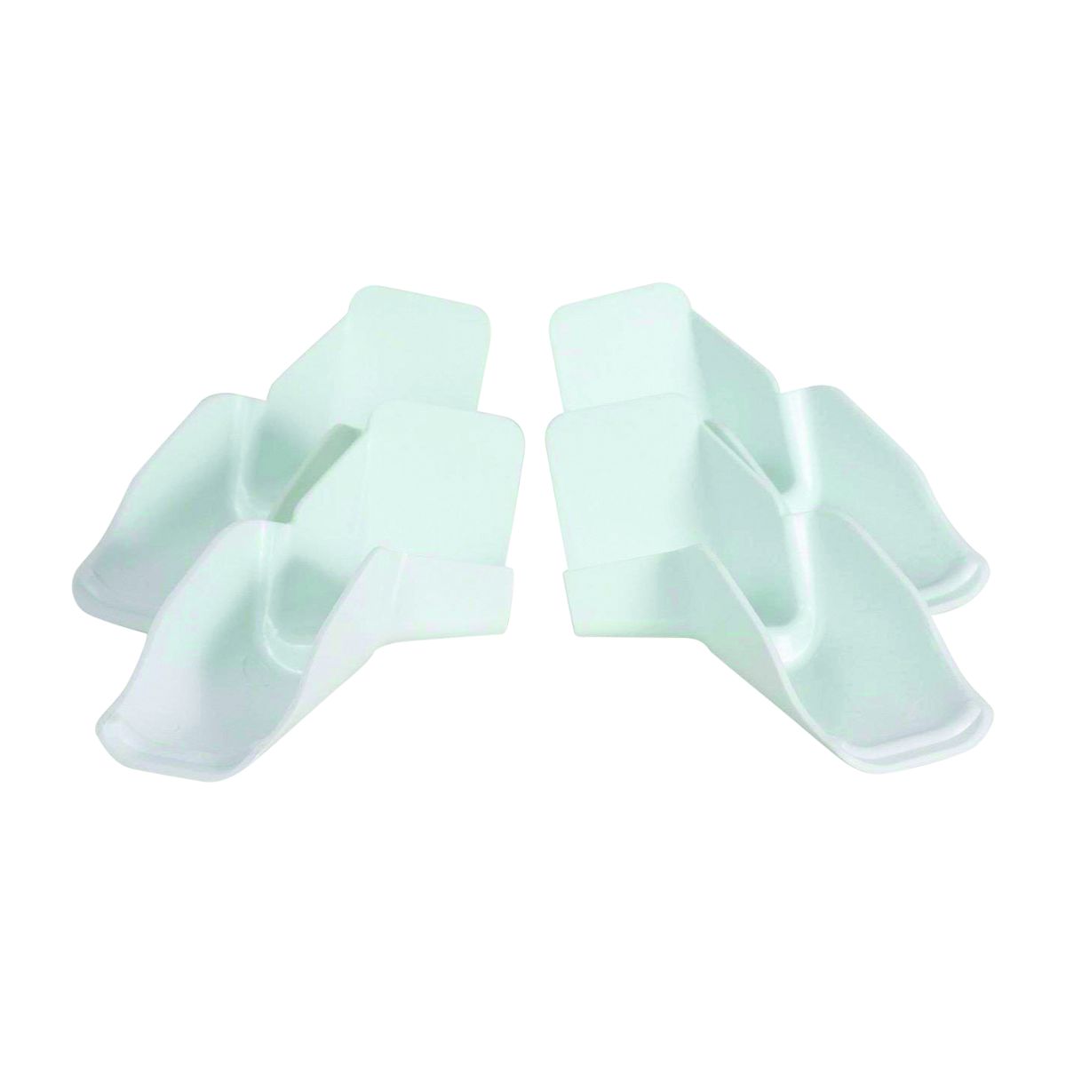 RV PRO GUTTER SPOUT WHITE PACK/4