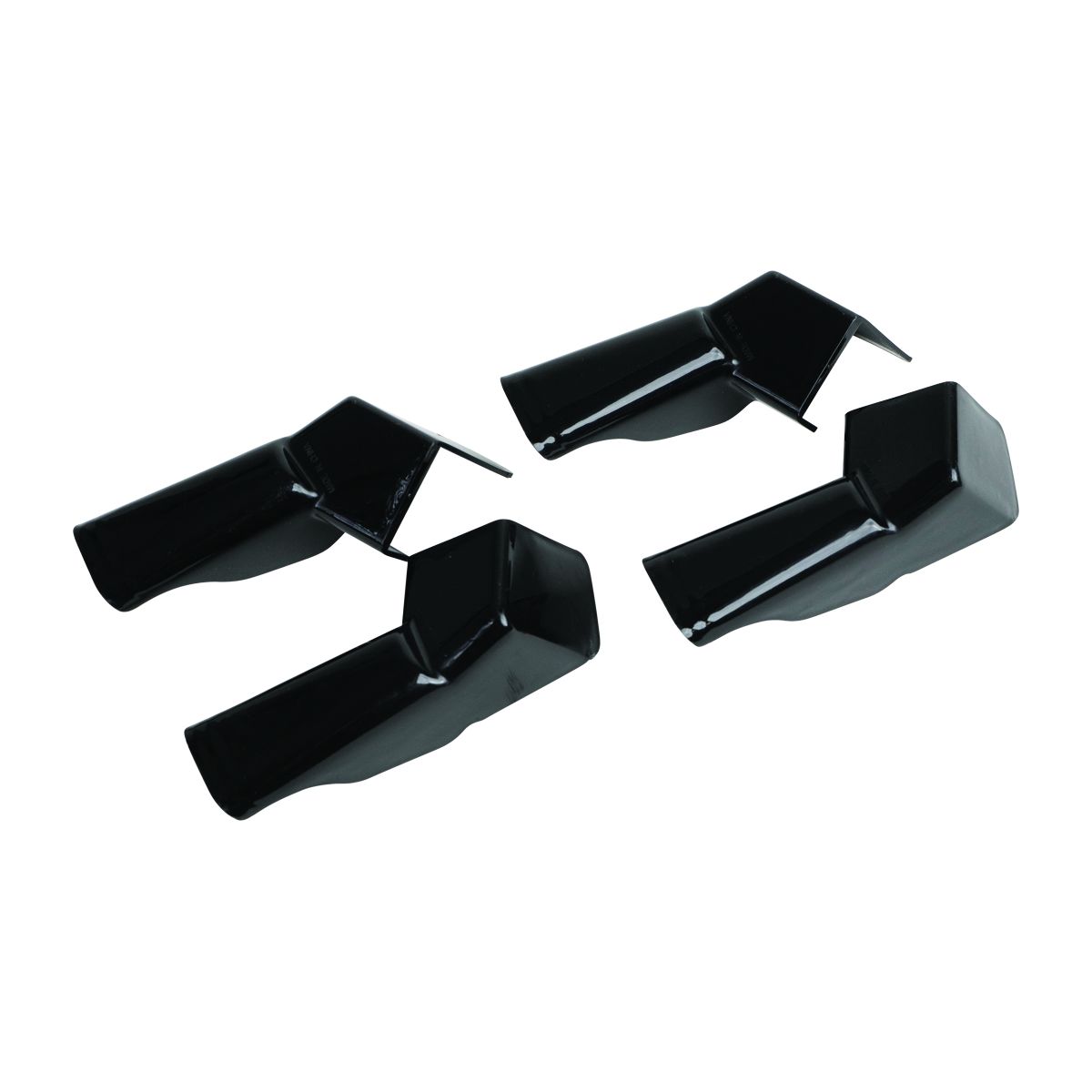 RV PRO GUTTER SPOUT BLACK PACK/4