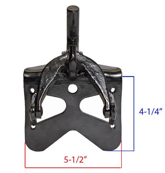 Reese 21501 - Weight Distribution Replacement Snap-up Bracket with Set Screw and Safety Pin