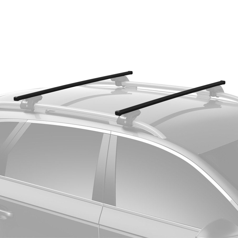 Thule 712200 - SquareBar Black Load Bars (1 Pair, 118 cm/47")