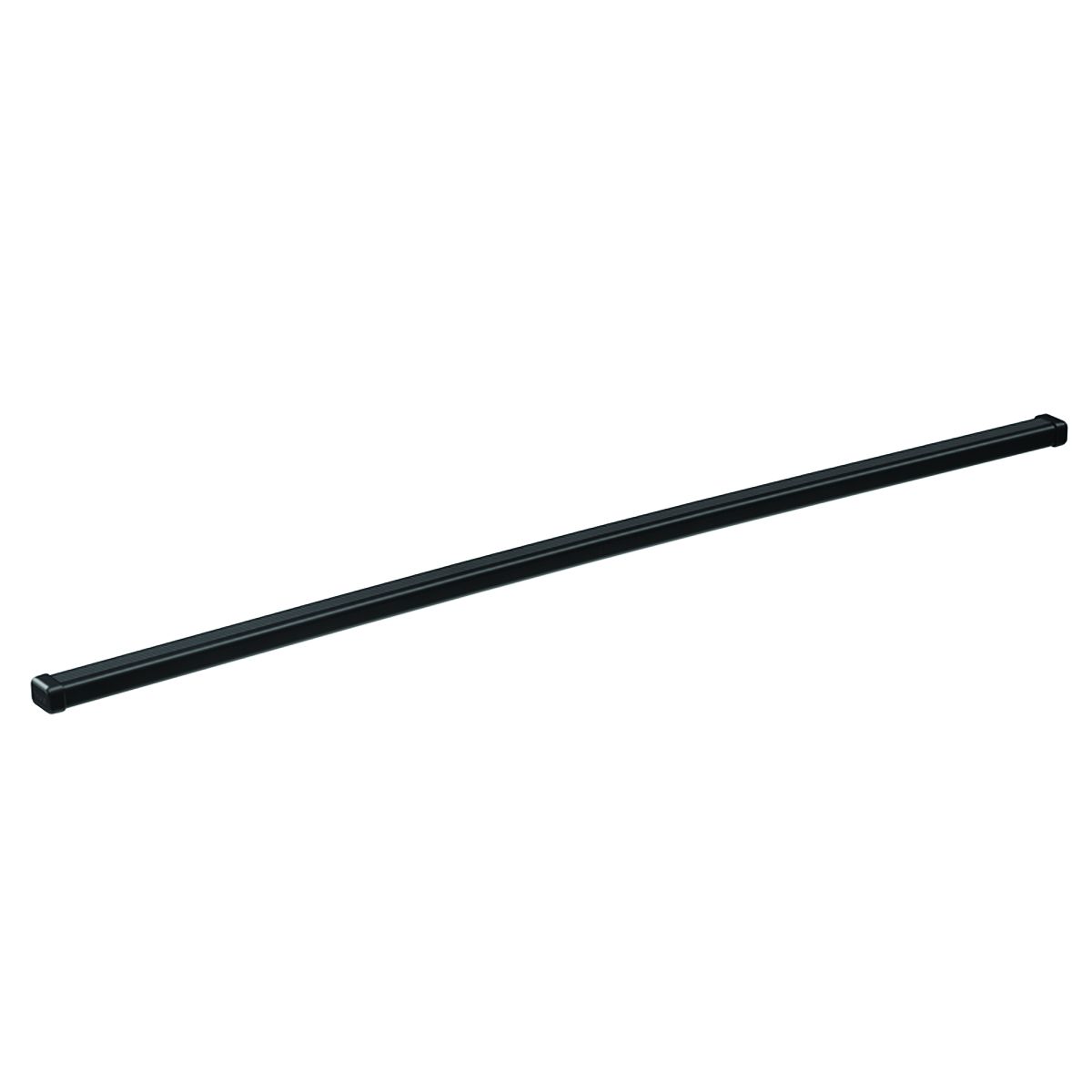 Thule 712500 - (2) Black Evo SquareBar Roof Bars (150 cm / 60")