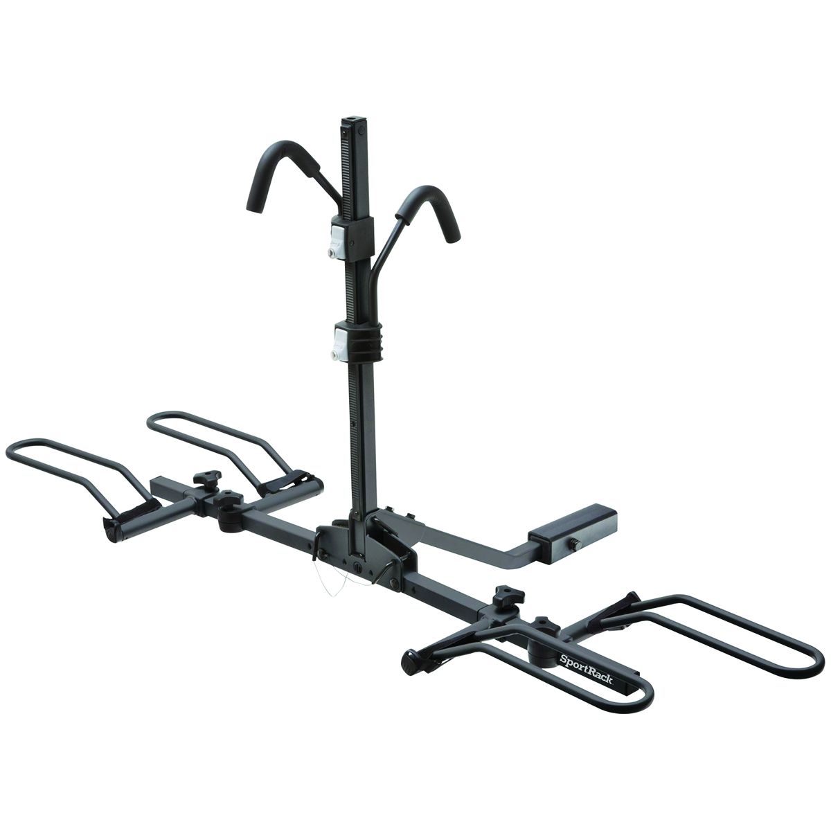 SportRack SR2901BLR - Crest Deluxe Black Hitch Mount Bike Rack (2 Bike Fits 1-1/4" and 2" Receivers)