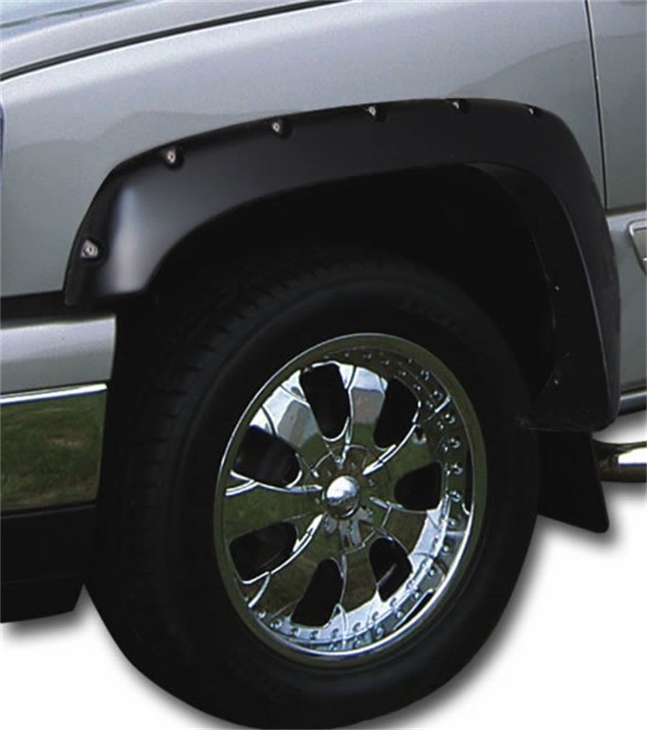 Stampede® • 8416-2 • Ruff Riderz • Black Fender Flares • GMC Sierra 1500 07-13