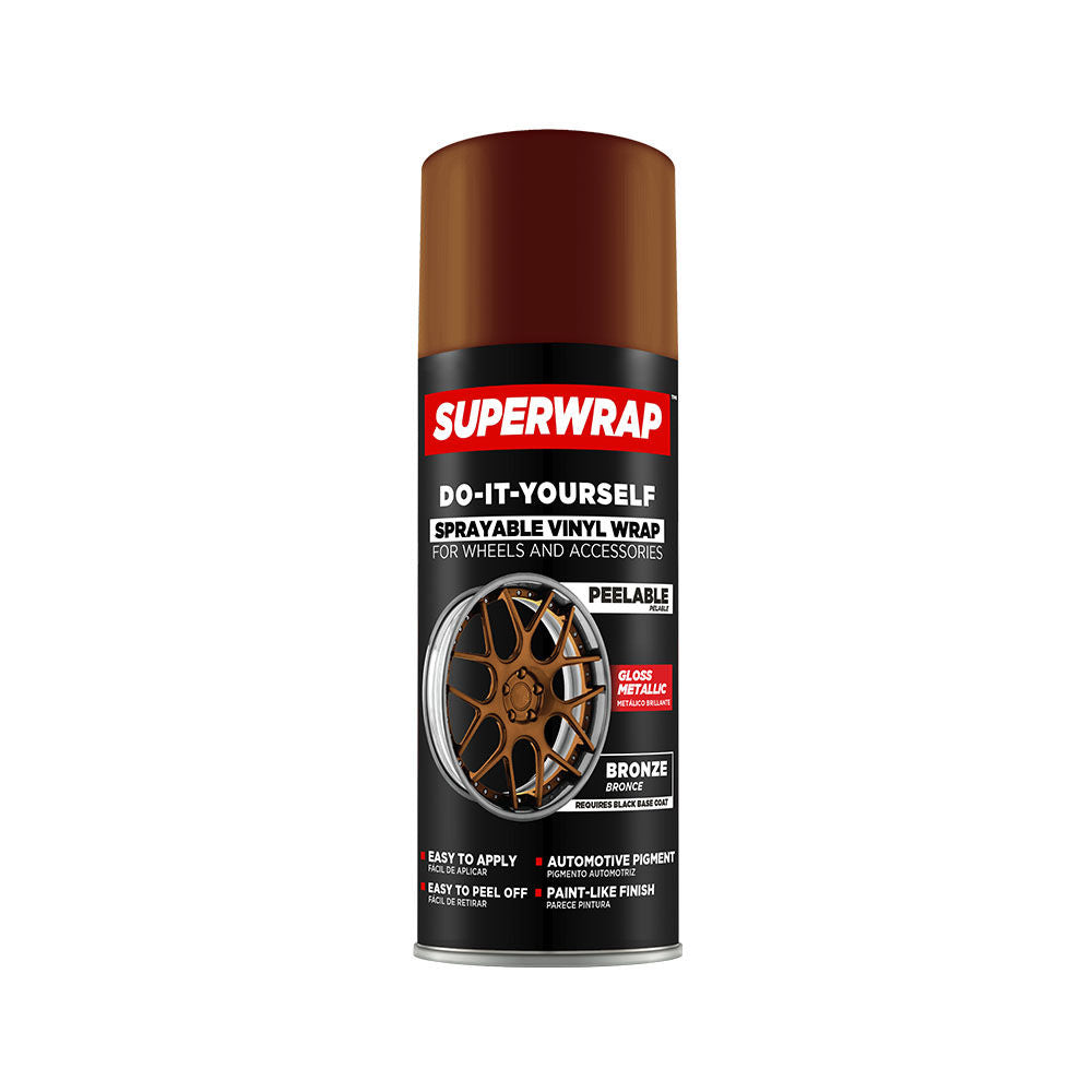 Superwrap SWMT02-CA - Mettalic Serie, Sprayable Vinyl Wrap Bronze 313 g