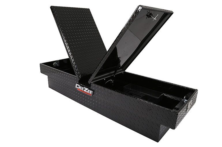 DeeZee DZ8370B - Red Label Gull Wing Tool Box – Black