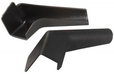 Thetford 94174 - Extended Rain Gutter Spouts, Black