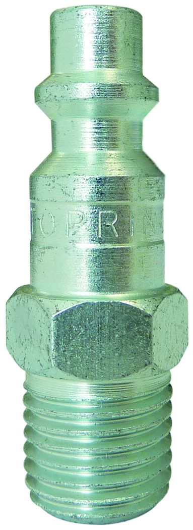 Topring 20-242-500 - 1/4 M NPT Industrial Plug Zinc Plated Steel (Pack of 500)