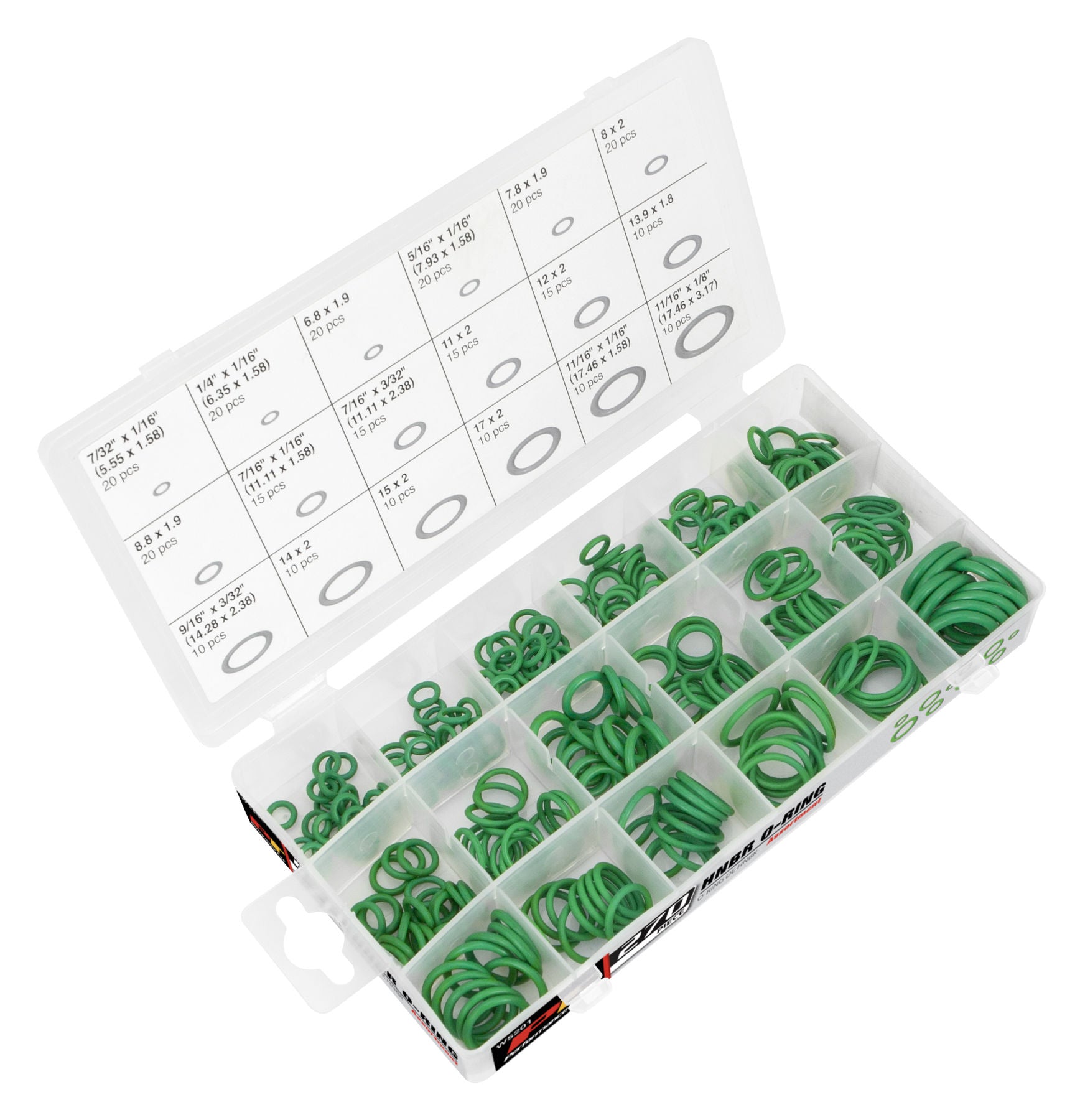 270PC HNBR O-RING KIT.