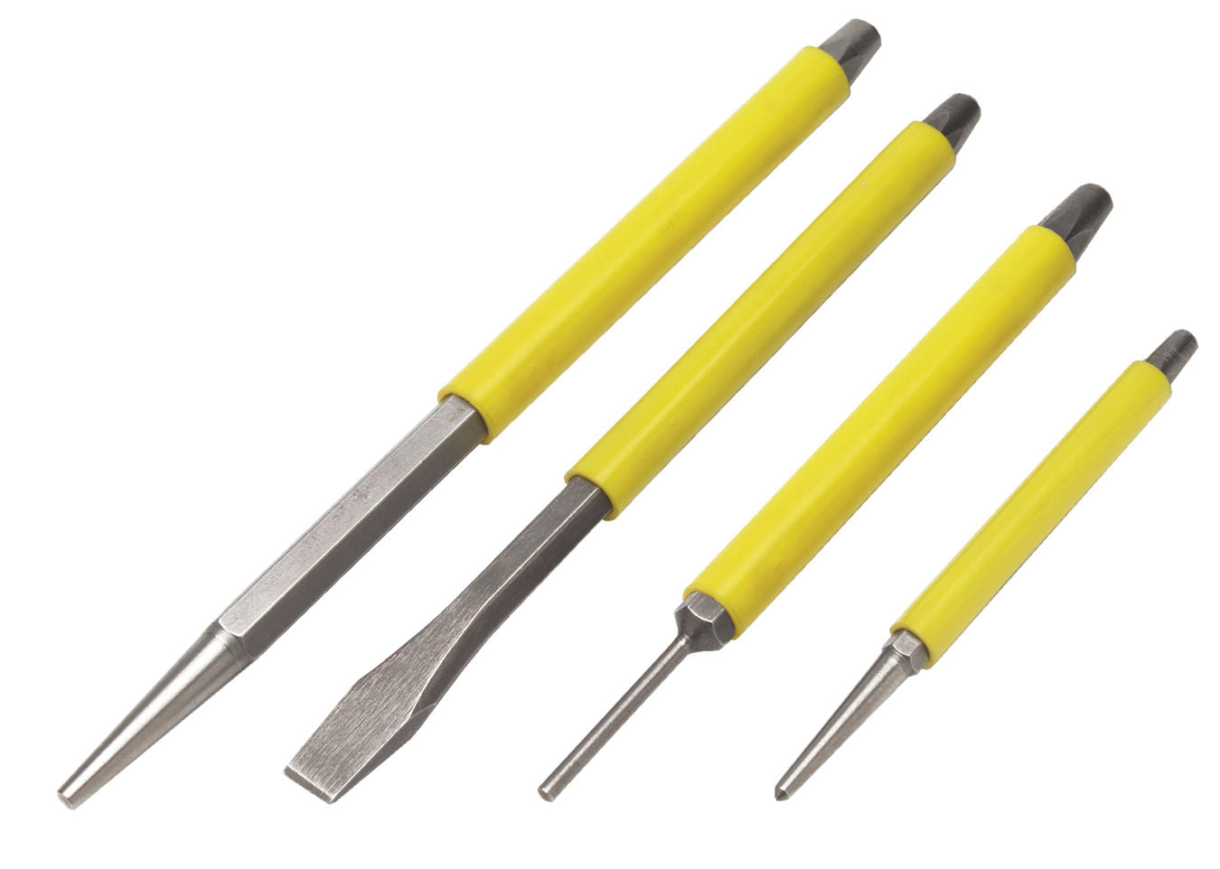 4PCS PUNCH AND CHISEL SET