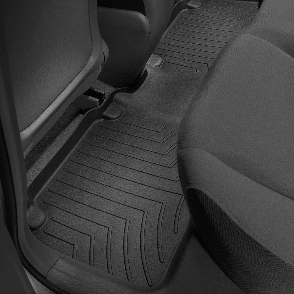 Weathertech® • 440903 • FloorLiner • Molded Floor Liners • Black • Second Row