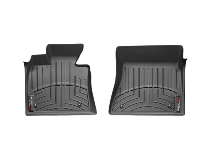 Weathertech® • 440951 • FloorLiner • Molded Floor Liners • Black • First Row • BMW X5 07-13 / X6 08-14