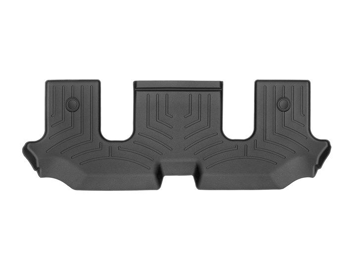 Weathertech® • 4410845 • FloorLiner • Molded Floor Liners • Black • Third Row • Volkswagen Atlas (with 2nd Row Bucket Seats) 18-24