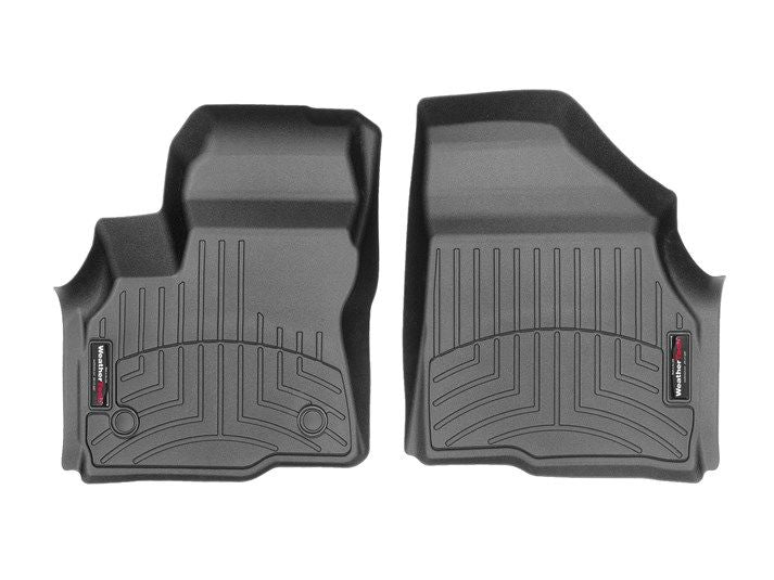 Weathertech® • 4411701 • FloorLiner • Molded Floor Liners • Black • First Row • Chevrolet Bolt EV 17-23 / Bolt EUV 22-23