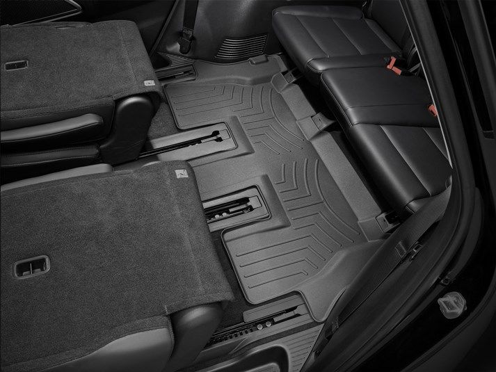 Weathertech® • 4415323 • FloorLiner • Molded Floor Liners • Black • Third Row • Kia Telluride 20-22