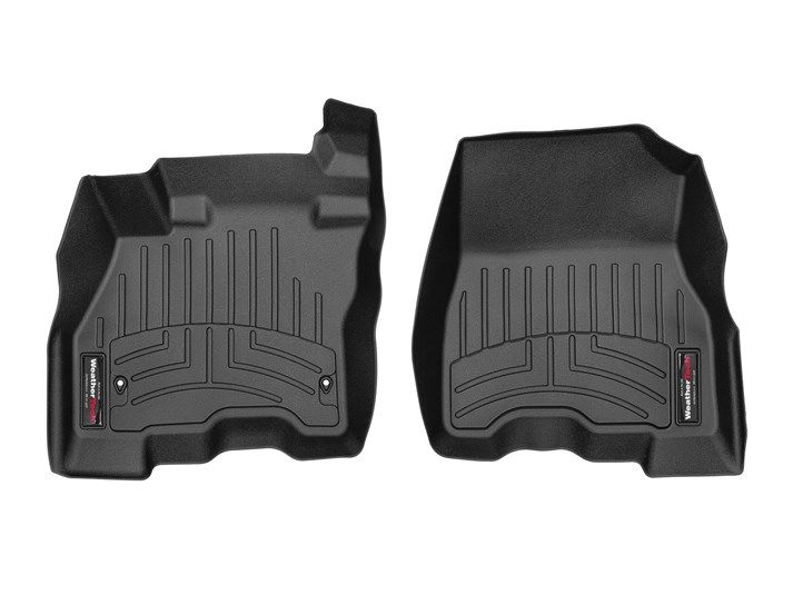 Weathertech® • 4415401 • FloorLiner • Molded Floor Liners • Black • First Row • Nissan Leaf 19-22