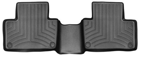 Weathertech 4415454 - DigitalFit 2nd Row Black Moldeded Floor Liner Dodge Ram 2500 Crew Cab 19-20