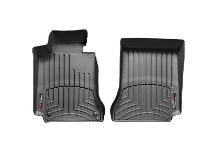 Weathertech® • 441611 • FloorLiner • Molded Floor Liners • Black • First Row • Mercedes-Benz C-Class 08-15 / E-Class 10-12