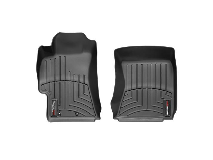 Weathertech® • 441661 • FloorLiner • Molded Floor Liners • Black • First Row • Subaru Impreza 08-11 / WRX 08-14