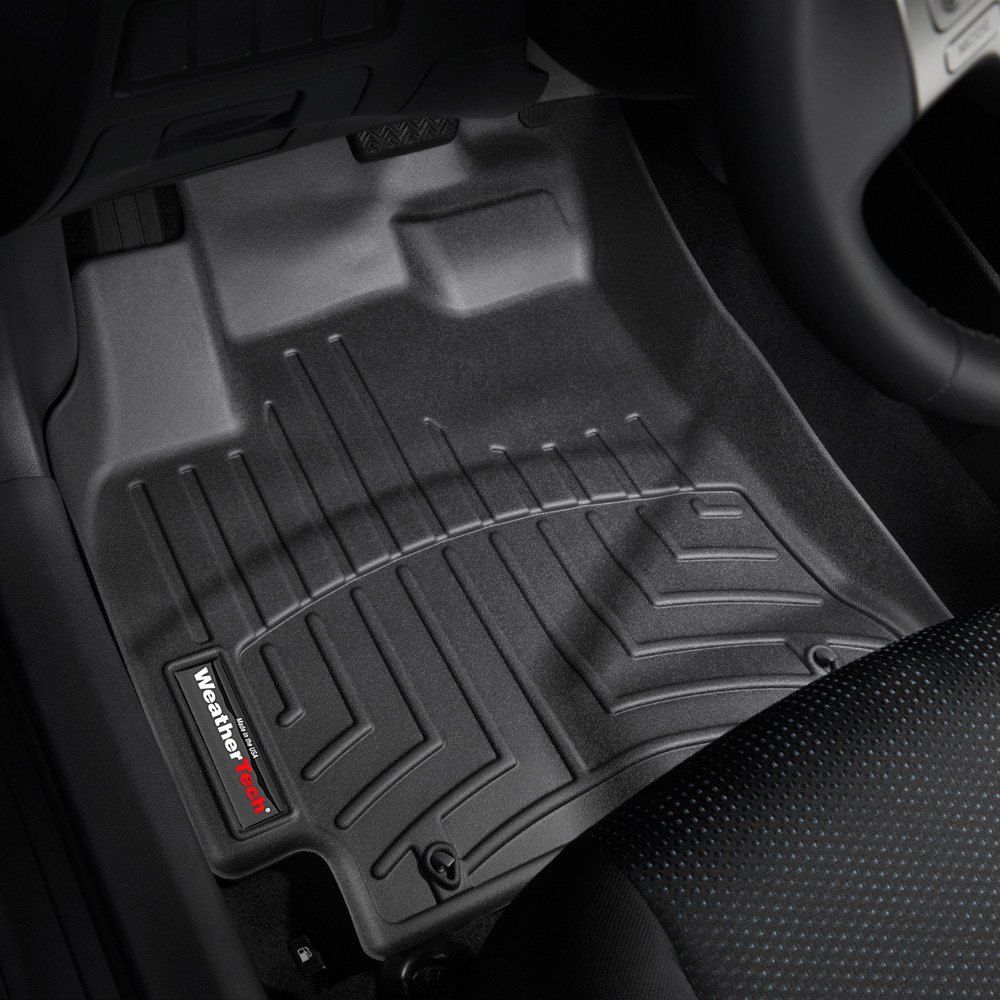 Weathertech® • 441861 • FloorLiner • Molded Floor Liners • Black • First Row