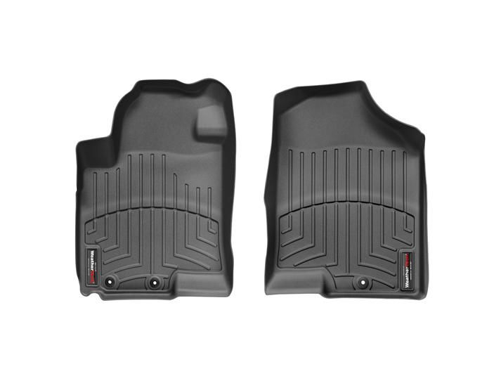 Weathertech® • 442111 • FloorLiner • Molded Floor Liners • Black • First Row