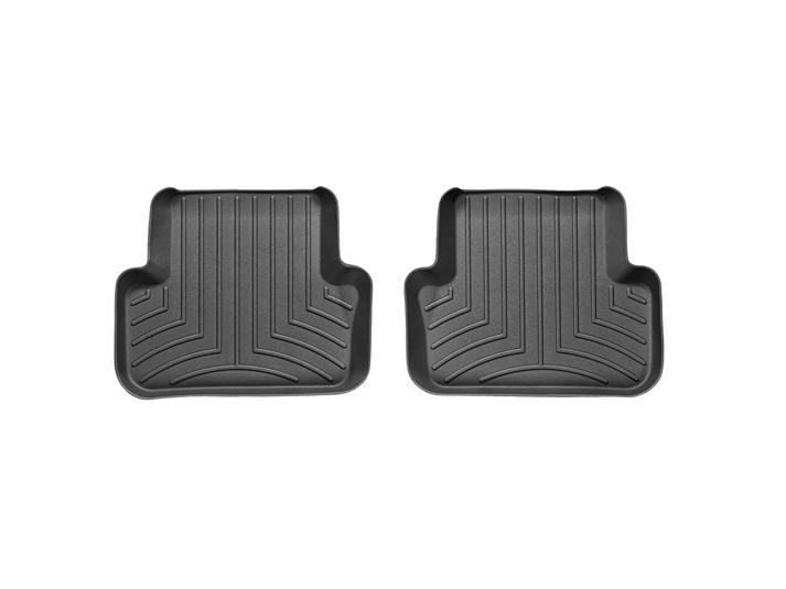 Weathertech® • 442122 • FloorLiner • Molded Floor Liners • Black • Second Row • Audi A4/S4/RS4 09-16