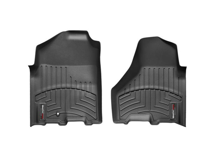 Weathertech® • 442161 • FloorLiner • Molded Floor Liners • Black • First Row