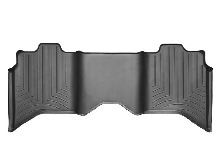 Weathertech® • 442163 • FloorLiner • Molded Floor Liners • Black • Second Row • Ram 1500 Crew Cab 09-18 / 1500 Classic Crew Cab 19-22