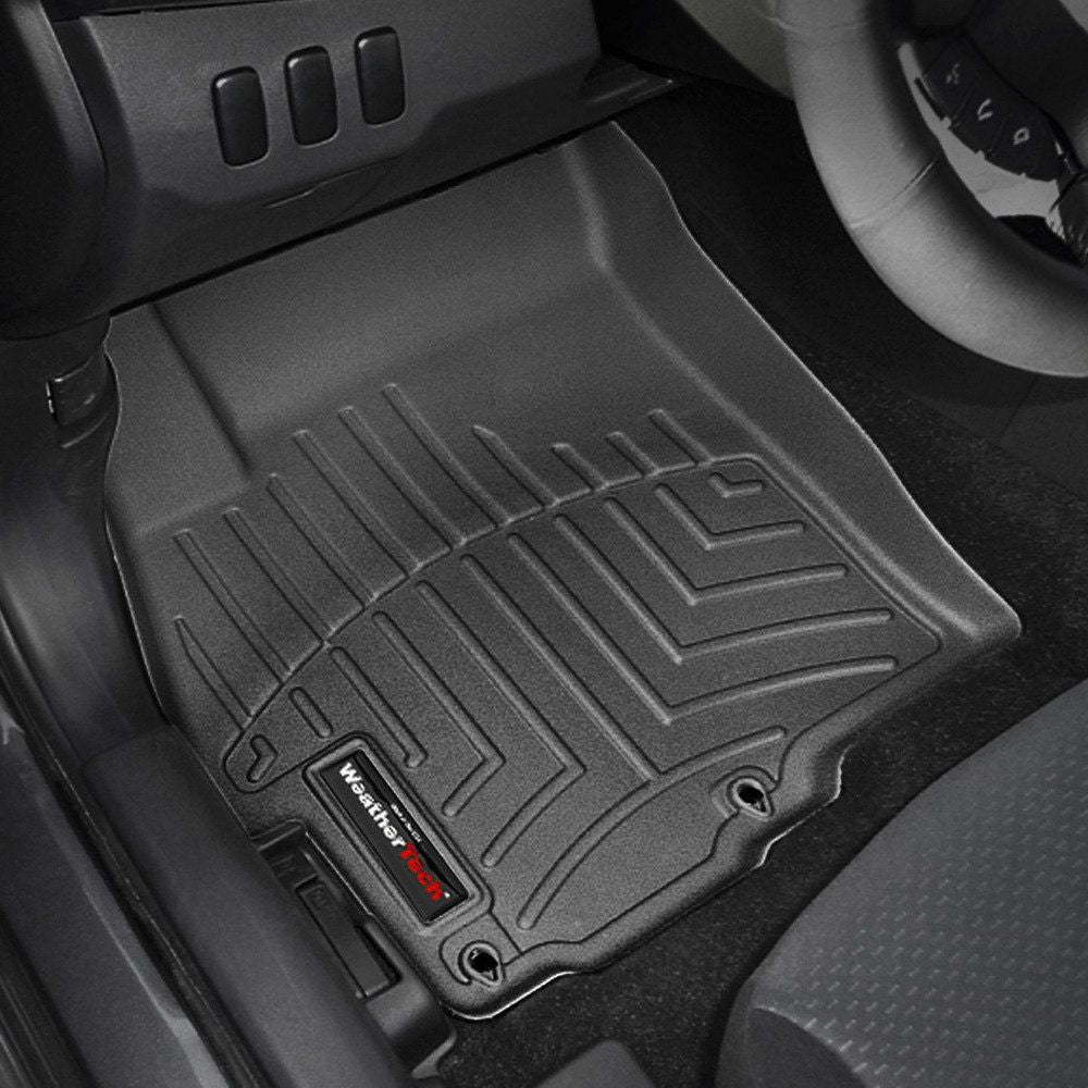 Weathertech® • 442231 • FloorLiner • Molded Floor Liners • Black • First Row