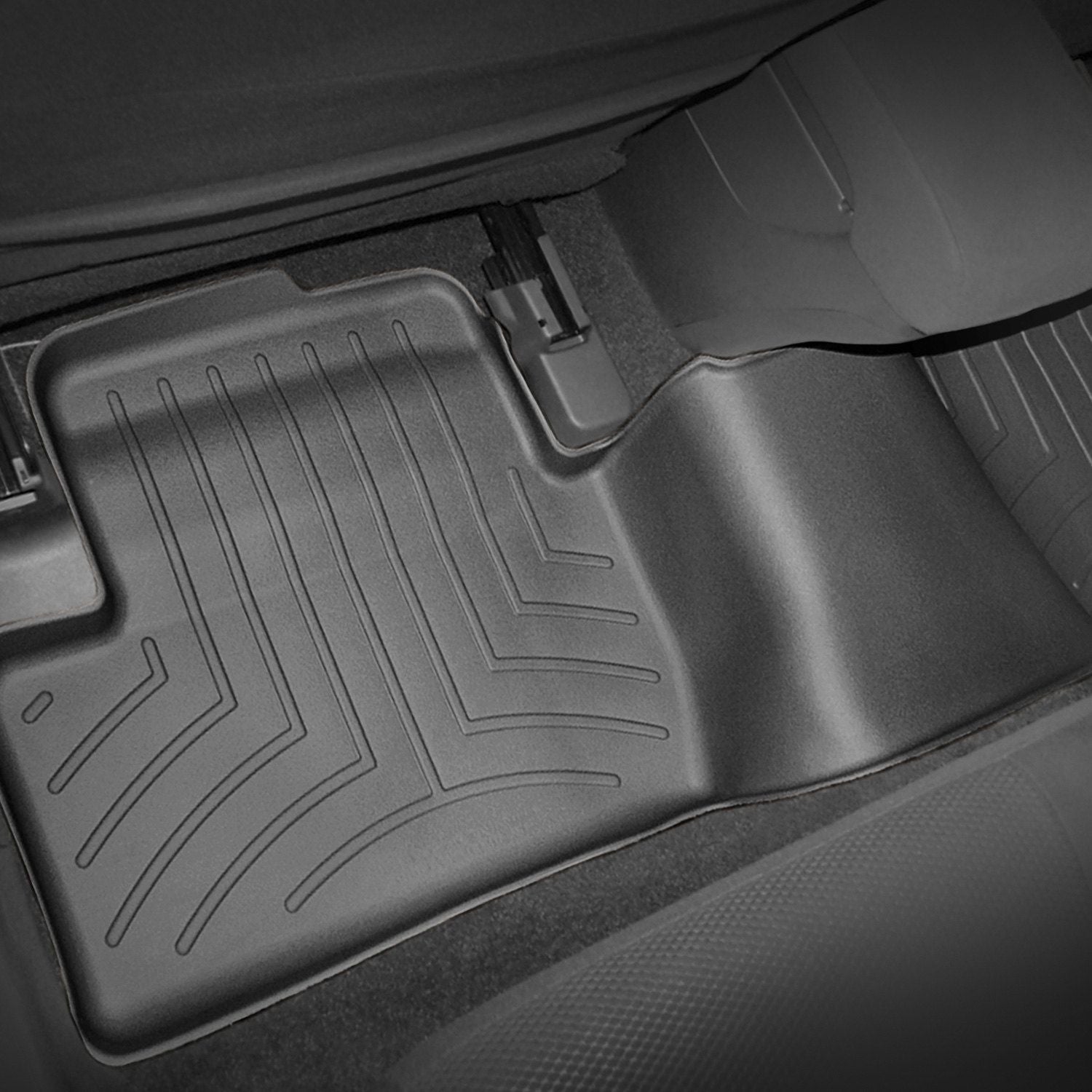 Weathertech® • 442232 • FloorLiner • Molded Floor Liners • Black • Second Row