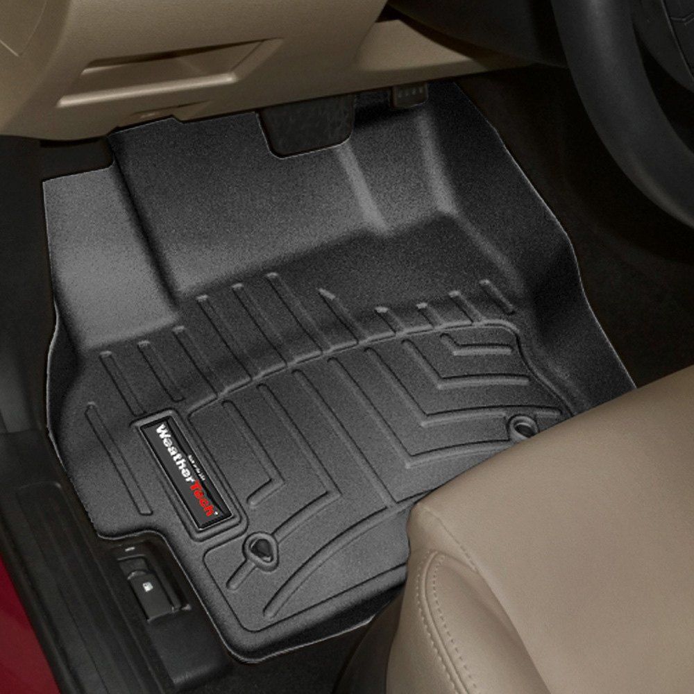 Weathertech® • 442401 • FloorLiner • Molded Floor Liners • Black • First Row