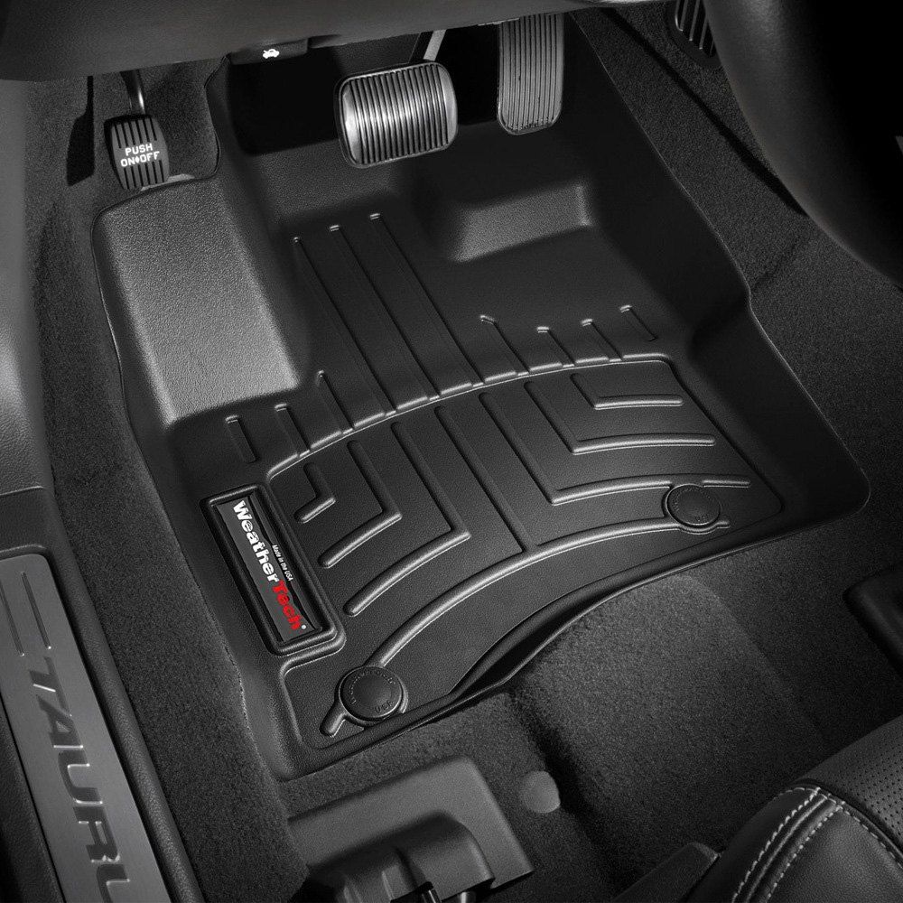 Weathertech® • 443021 • FloorLiner • Molded Floor Liners • Black • First Row