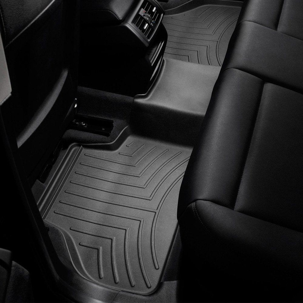 Weathertech® • 443312 • FloorLiner • Molded Floor Liners • Black • Second Row