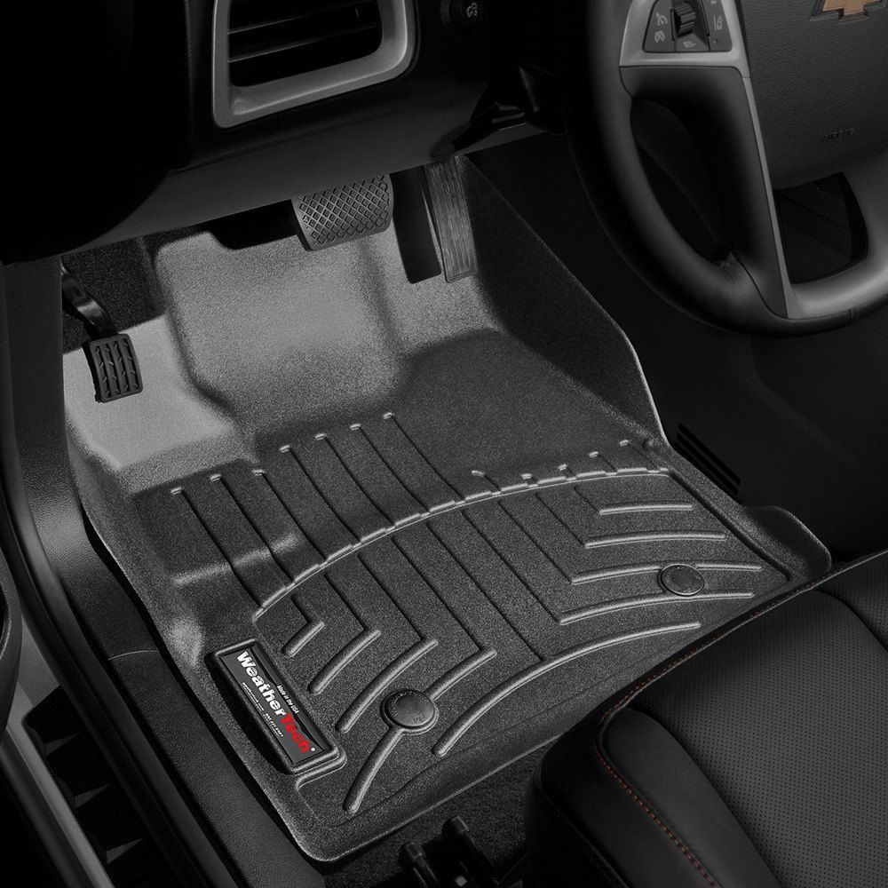 Weathertech® • 443461 • FloorLiner • Molded Floor Liners • Black • First Row