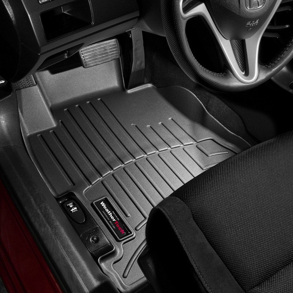 Weathertech® • 443631 • FloorLiner • Molded Floor Liners • Black • First Row