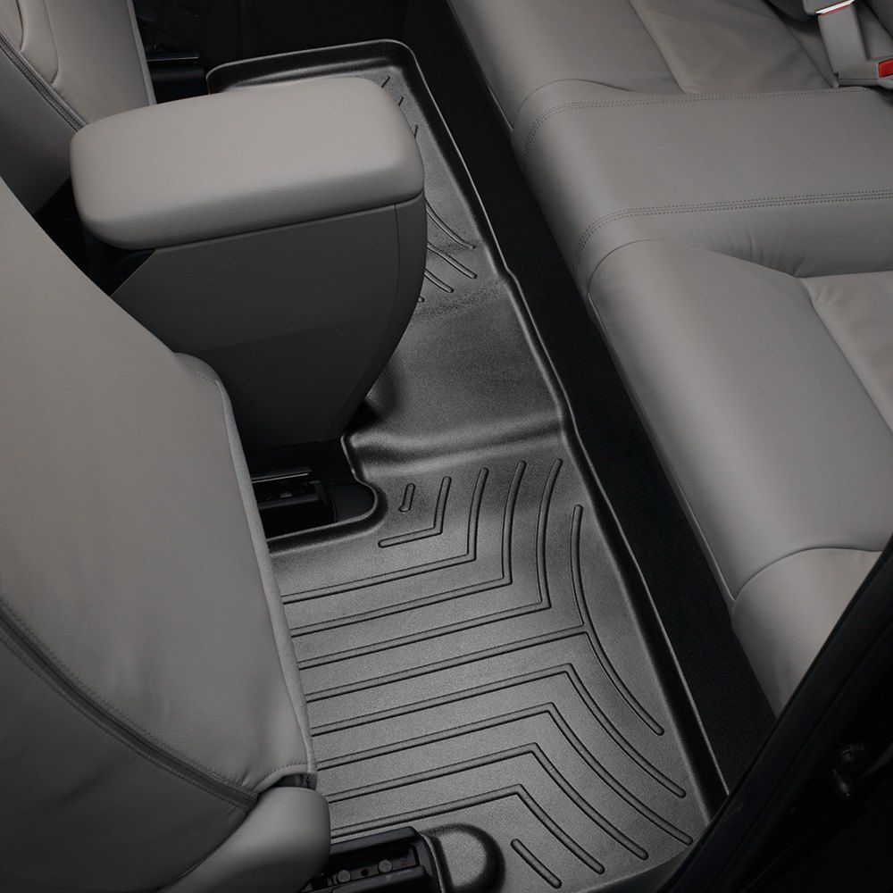 Weathertech® • 443733 • FloorLiner • Molded Floor Liners • Black • Second Row