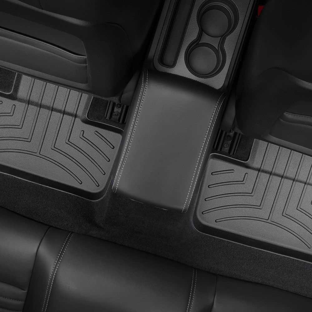 Weathertech® • 443862 • FloorLiner • Molded Floor Liners • Black • Second Row