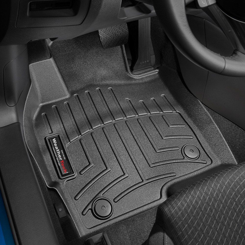 Weathertech® • 444191 • FloorLiner • Molded Floor Liners • Black • First Row