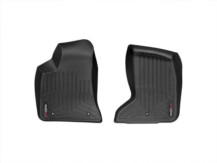 Weathertech® • 444251 • FloorLiner • Molded Floor Liners • Black • First Row