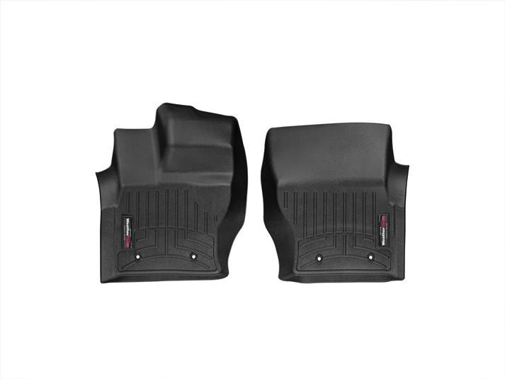 Weathertech® • 444801 • FloorLiner • Molded Floor Liners • Black • First Row • Land Rover Range Rover (4th Gen) 13-22 / Range Rover Sport 14-22