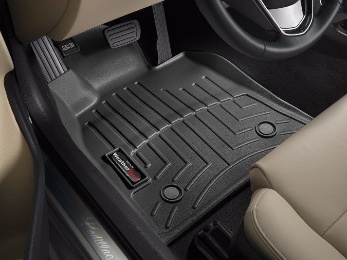 Weathertech® • 444971 • FloorLiner • Molded Floor Liners • Black • First Row