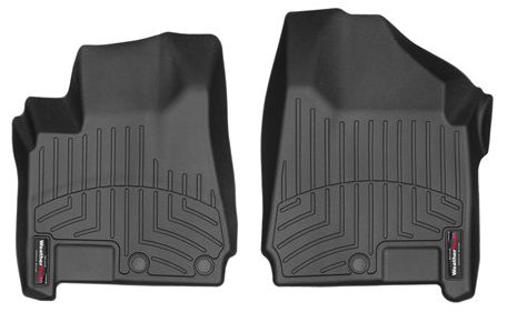 Weathertech® • 445211 • FloorLiner • Molded Floor Liners • Black • First Row