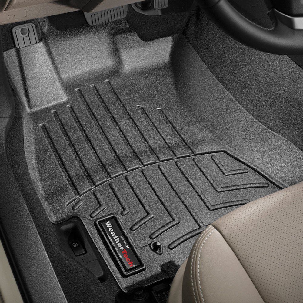 Weathertech® • 445311 • FloorLiner • Molded Floor Liners • Black • First Row