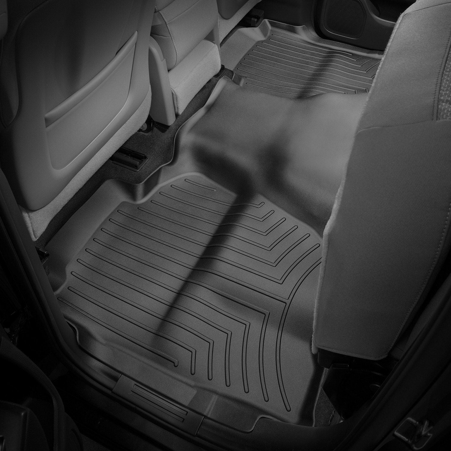 Weathertech® • 445423 • FloorLiner • Molded Floor Liners • Black • Second Row