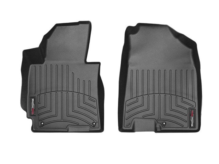 Weathertech® • 445521 • FloorLiner • Molded Floor Liners • Black • First Row