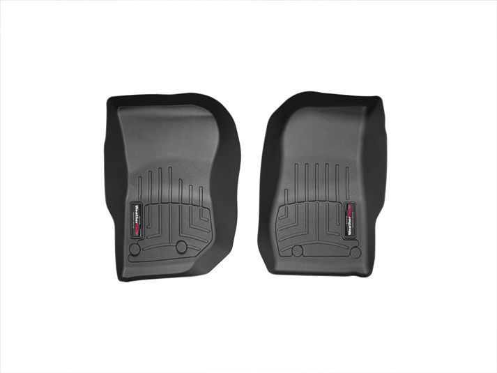 Weathertech® • 445731 • FloorLiner • Molded Floor Liners • Black • First Row