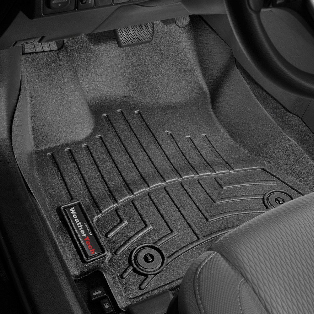 Weathertech® • 445801 • FloorLiner • Molded Floor Liners • Black • First Row